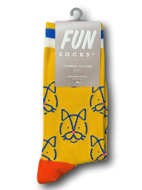 3/$15 Cat Faces Funny Novelty Quarter Crew Socks - NWT